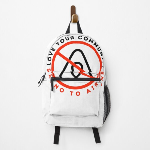 Item preview, Love Your Community, Say No To Airbnb - Anti Airbnb Red designed and sold by SassyArtistry.