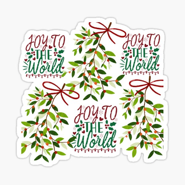 Item preview, Christmas print Joy to the world designed and sold by HofD.