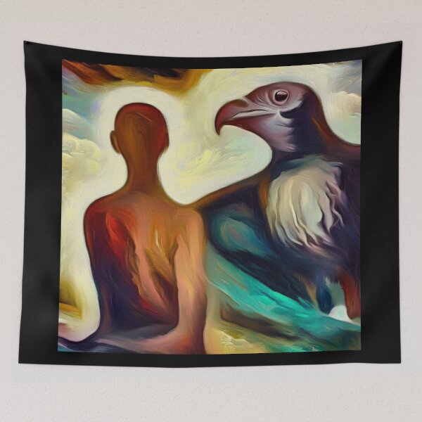 Item preview, Spirit Animal Vulture 2 designed and sold by CrankyOldDude.