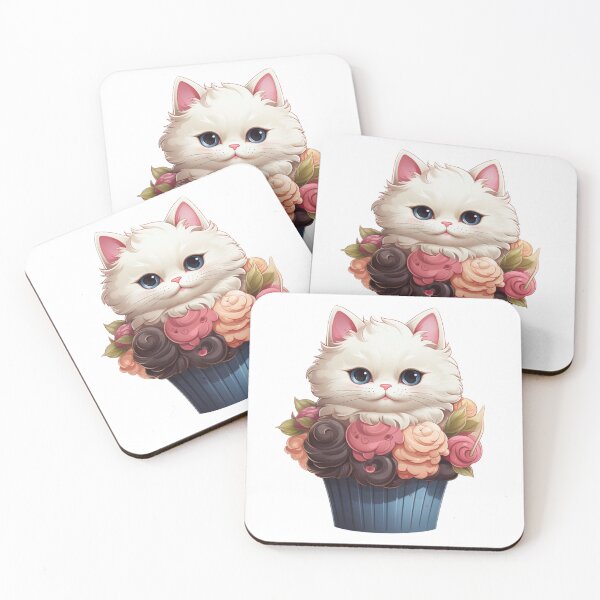 Artikelvorschau, Katzen-Cupcake entworfen und verkauft von Oksidesignsweet.