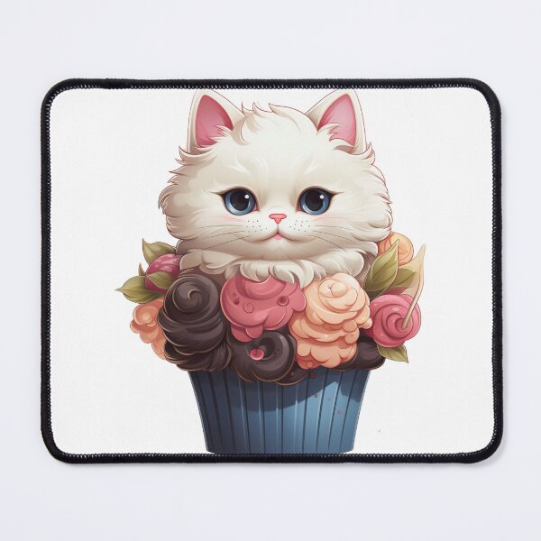Artikelvorschau, Katzen-Cupcake entworfen und verkauft von Oksidesignsweet.
