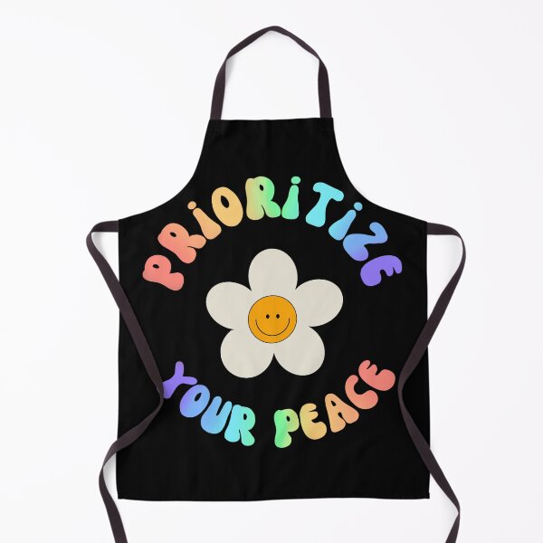 Item preview, Prioritize your peace rainbow colorful typography  designed and sold by Loveartse.