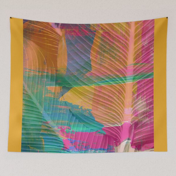 Item preview, Oil paint and tropical foliage designed and sold by ookaiyah.