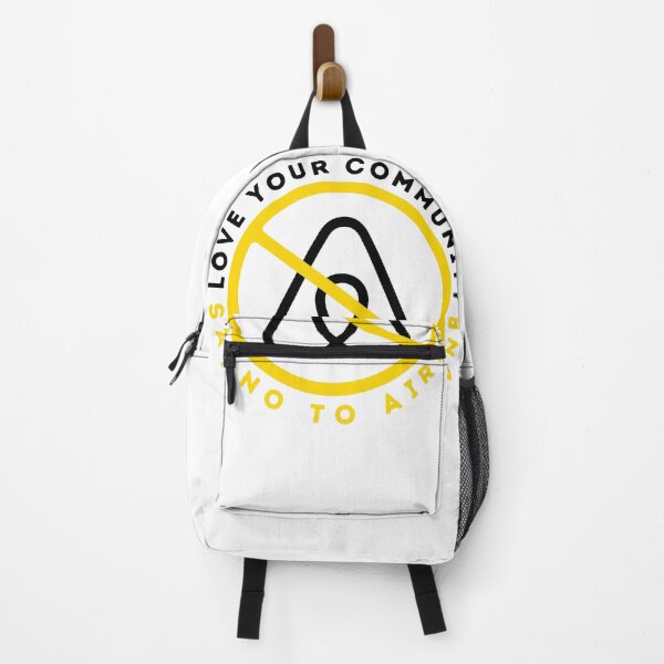 Item preview, Love Your Community, Say No To Airbnb - Anti Airbnb Yellow designed and sold by SassyArtistry.