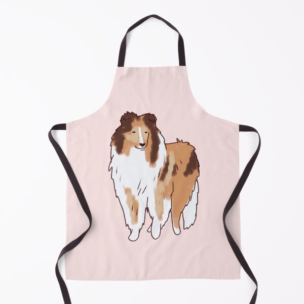 Artikelvorschau, Collie grobe Illustration entworfen und verkauft von Mayarart.