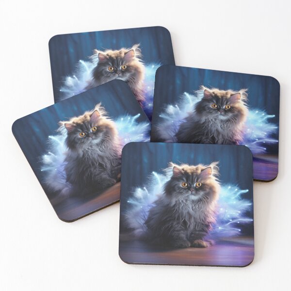 Item preview, Little cat glows in the dark designed and sold by DigitalArties.