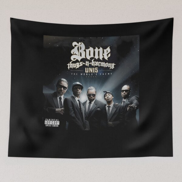 Item preview, Bone Thugs-N-Harmony uni 5 the worlds enemy designed and sold by LailaHillShop.