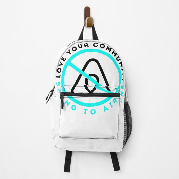 Item preview, Love Your Community, Say No To Airbnb - Anti Airbnb Light Blue designed and sold by SassyArtistry.