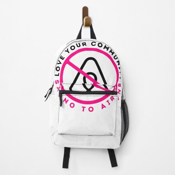 Item preview, Love Your Community, Say No To Airbnb - Anti Airbnb Hot Pink designed and sold by SassyArtistry.