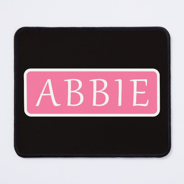 Item preview, Abbie Name designed and sold by Jeallan Designs.