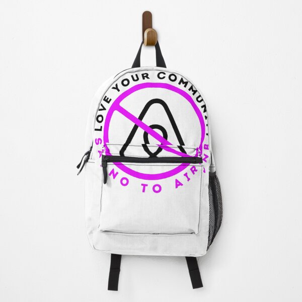 Item preview, Love Your Community, Say No To Airbnb - Anti Airbnb Pink designed and sold by SassyArtistry.