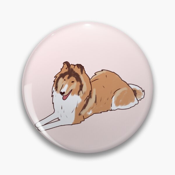Artikelvorschau, Collie-Hundeillustration entworfen und verkauft von Mayarart.