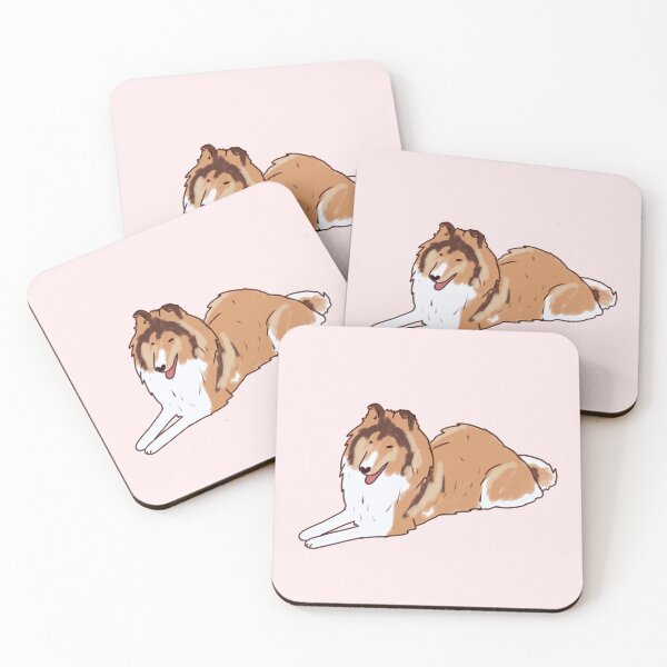 Item preview, Collie dog illustration  designed and sold by Mayarart.