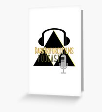DT Podcast Logo Greeting Card