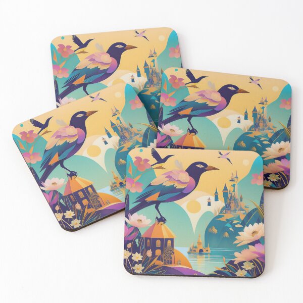 Item preview, Crow in a fantasy land designed and sold by KMA Home Design.