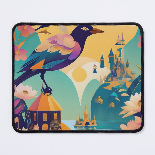 Item preview, Crow in a fantasy land designed and sold by KMA Home Design.