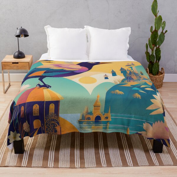 Item preview, Crow in a fantasy land designed and sold by KMA Home Design.