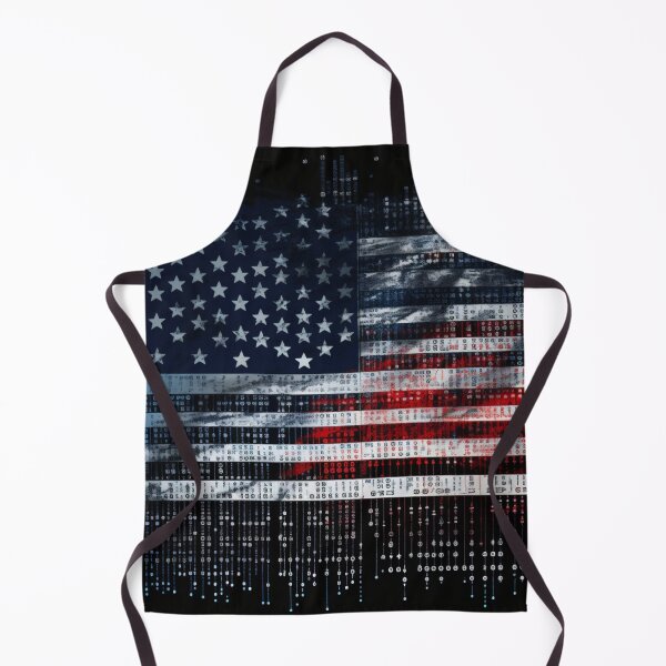 Item preview, The American flag meets the future code designed and sold by omaliai.
