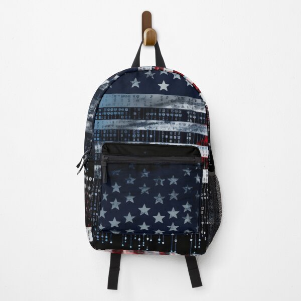 Item preview, The American flag meets the future code designed and sold by omaliai.