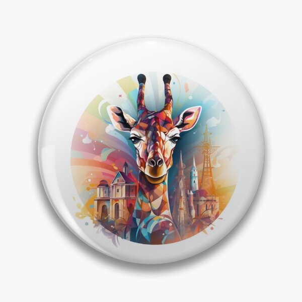 Item preview, Colorful giraffe theme  designed and sold by Okracha.