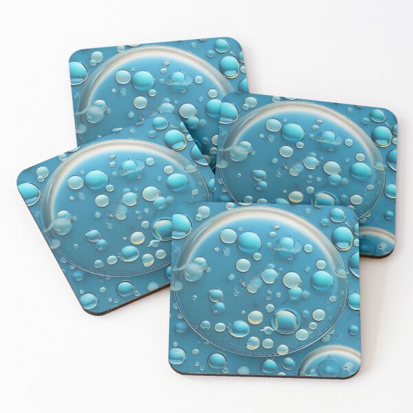 Item preview, Fluid Elegance - Modern Water Bubble Patterns in Artistic Harmony designed and sold by Freak-Scene.