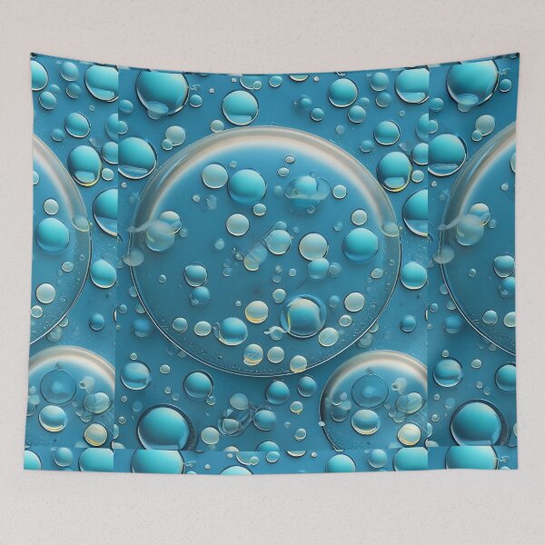 Item preview, Fluid Elegance - Modern Water Bubble Patterns in Artistic Harmony designed and sold by Freak-Scene.