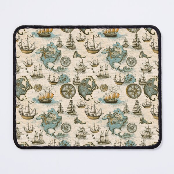 Item preview, Vintage map pattern designed and sold by Alessandro Remo Mazzoni Remotextiles.