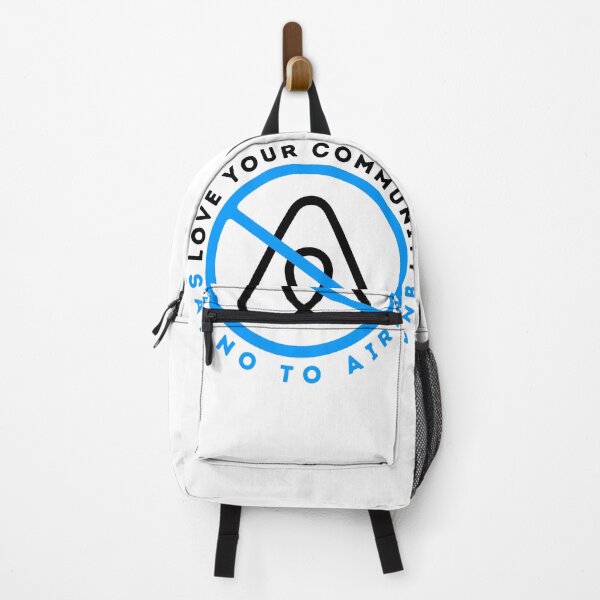 Artikelvorschau, Liebe deine Community, sag Nein zu Airbnb - Anti Airbnb Baby Blue entworfen und verkauft von SassyArtistry.