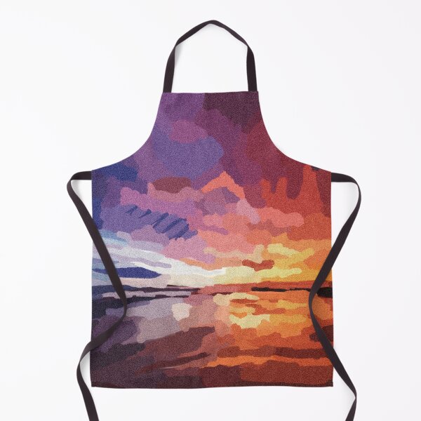 Artikelvorschau, Rostiger Pflaumensonnenuntergang am Strand entworfen und verkauft von ookaiyah.