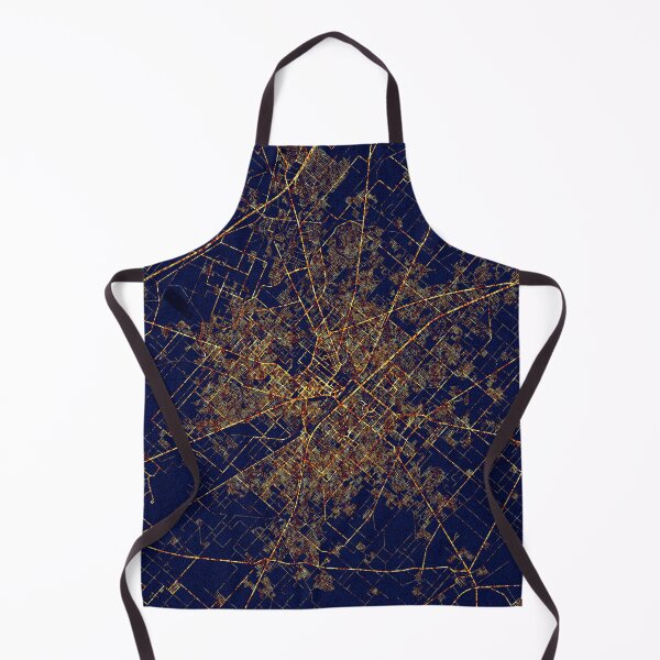 Item preview, Faisalabad, Punjab, Pakistan Map - City At Night designed and sold by deMAP.