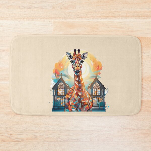 Item preview, Colorful giraffe sunset church theme  designed and sold by Okracha.