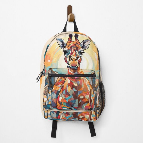 Item preview, Colorful giraffe sunset church theme designed and sold by Okracha.