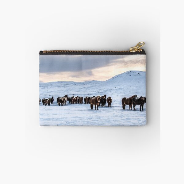 Item preview, Horses at Reykjanes Peninsula Iceland designed and sold by Pixie Copley LRPS.