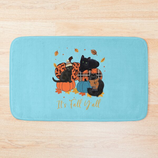 Item preview, Its Fall Yall Black Cats Happy Thanksgiving designed and sold by RanyaPickl.