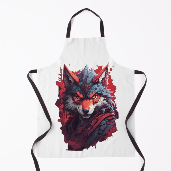 Item preview, Bloodthirsty Big Bad Wolf Bust 2 designed and sold by RabbitPrints.