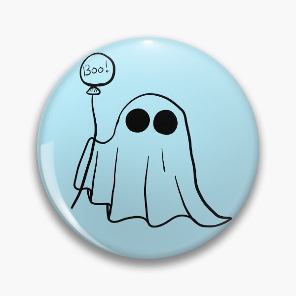 Item preview, All over Blue Boo! - Ghost designed and sold by Charlottieloux.