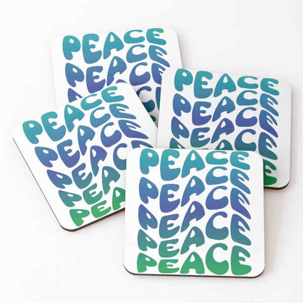 Item preview, Retro Groovy Typography - Peace Word - Retro Cool Typography designed and sold by typoinspired.