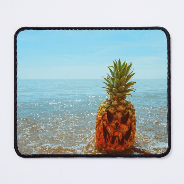 Item preview, Pineapple jack o lantern at the beach designed and sold by ookaiyah.