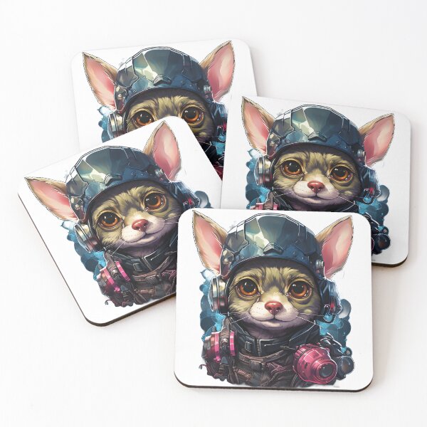 Item preview, A Chihuahua With A Pilot's Cap Sticker designed and sold by Welnic.