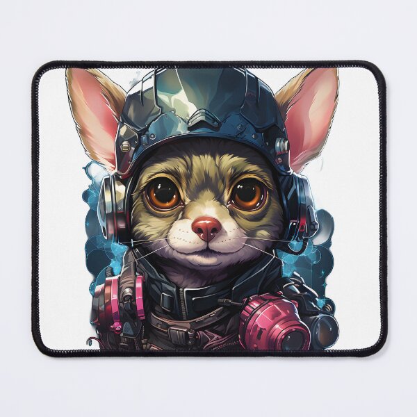 Item preview, A Chihuahua With A Pilot's Cap Sticker designed and sold by Welnic.