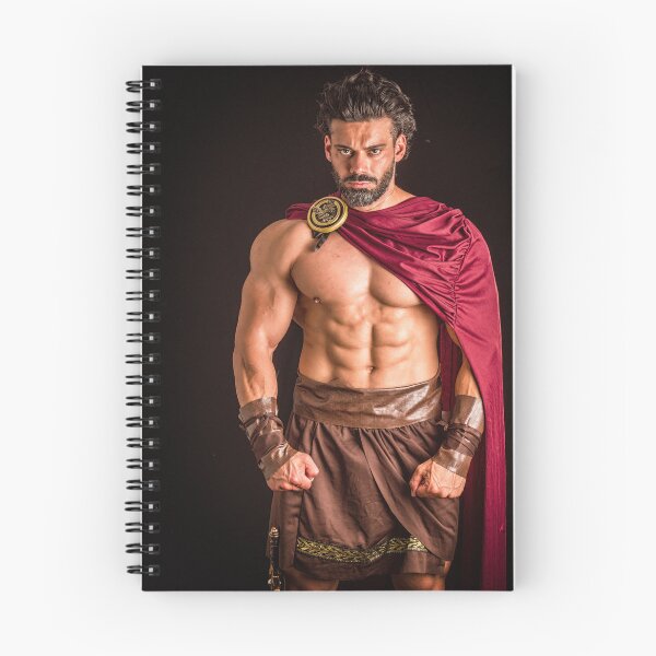 Item preview, Muscular man posing in roman gladiator costume designed and sold by Mercurius-M.