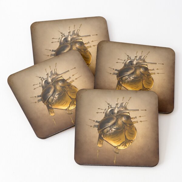 Item preview, Golden heart designed and sold by Glenbobagins.