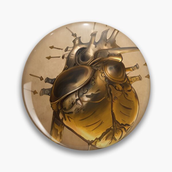 Item preview, Golden heart designed and sold by Glenbobagins.