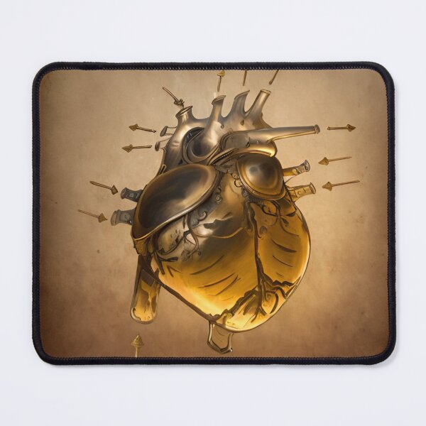 Item preview, Golden heart designed and sold by Glenbobagins.