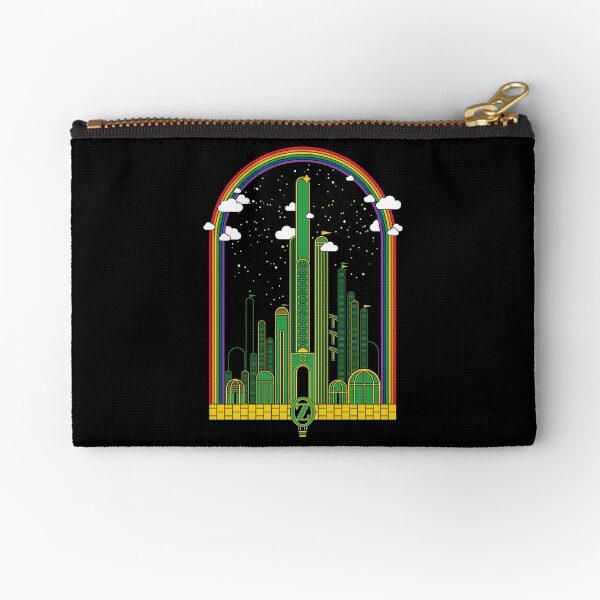 The Rainbow at the End of The Road Zipper Pouch