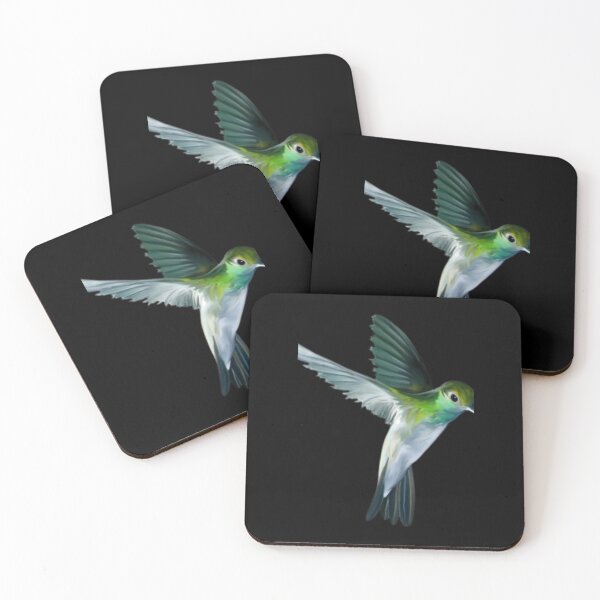 Item preview, Flying Green Hummingbird 	 	 designed and sold by ueukqucax7.