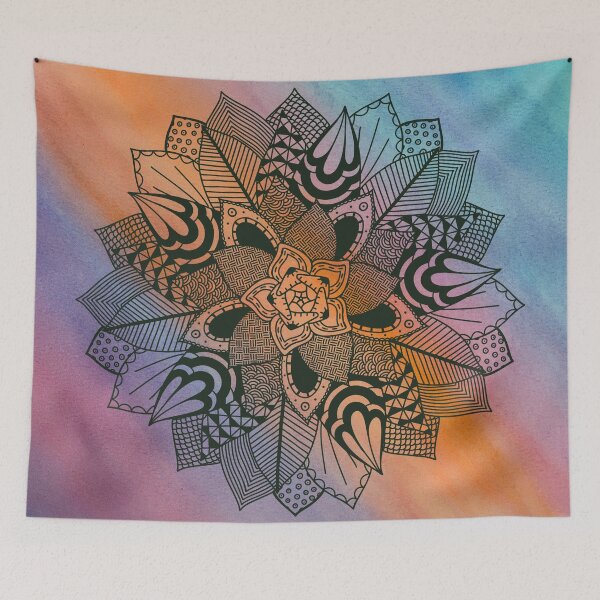 Item preview, Succulent Mandala designed and sold by Macbendigo.