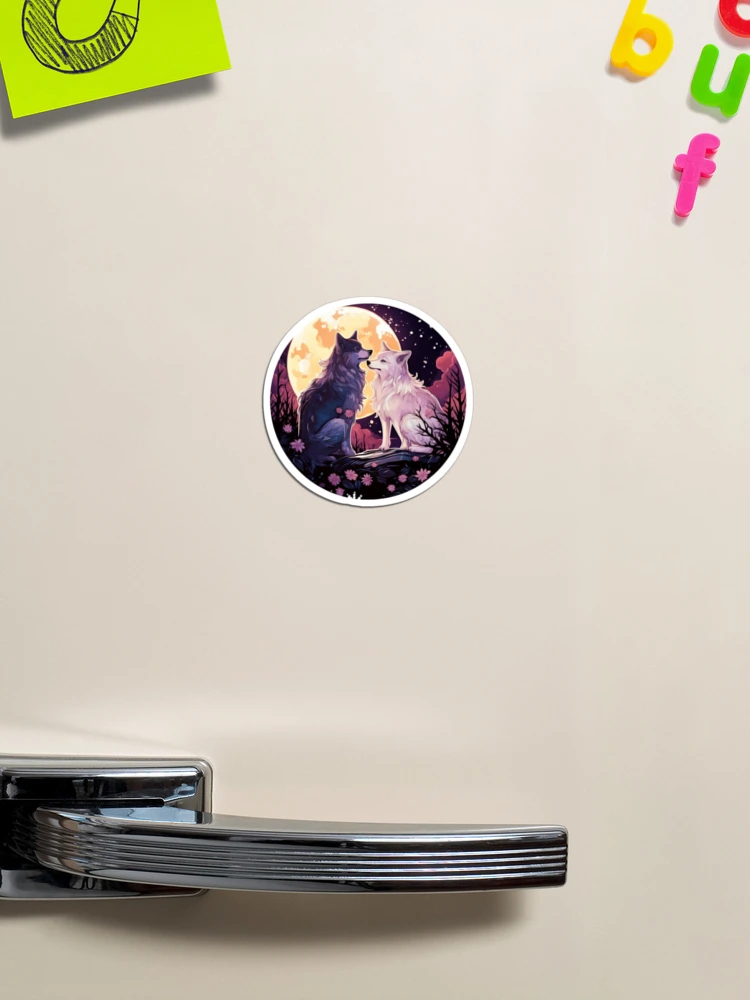 Imagen 1 de 3, Imán con la obra Fated, diseñada y vendida por RiffraffDesigns.