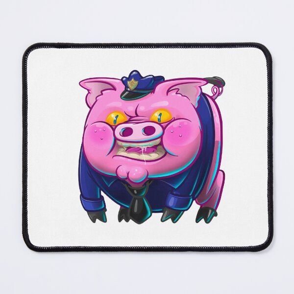 Item preview, Pig Patrol,pork patrol,pig in blue designed and sold by Gazo freeze  ★★★★★.