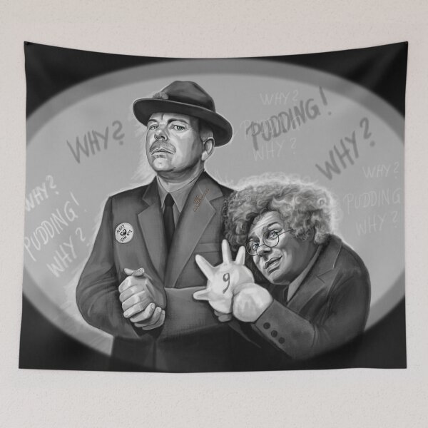 Item preview, Steve Pemberton Reece Shearsmith Painting designed and sold by AK-Hevonen.